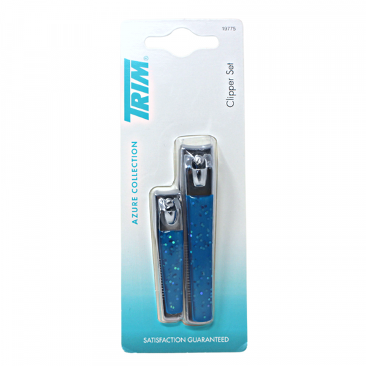 TRIM AZURE 2PK CLIPPER SET
