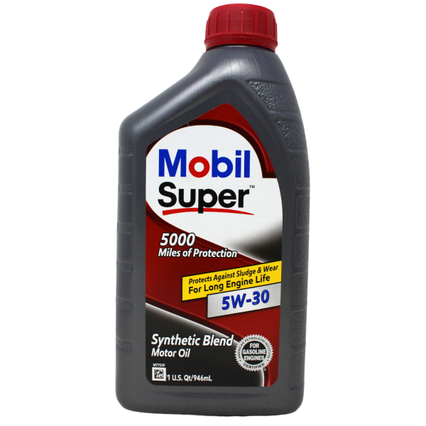 Mobil Super 5000 5W-30 Engine Oil - Enhanced Protection & Performance