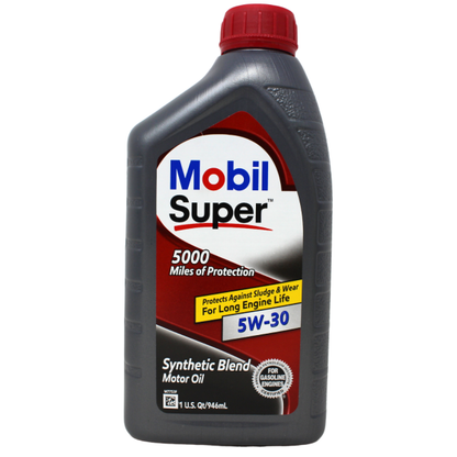 Mobil Super 5000 Motor Oil 5W-30 - Superior Engine Protection