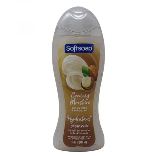Softsoap Buttery Shea & Almond Oil Body Wash - 591ml