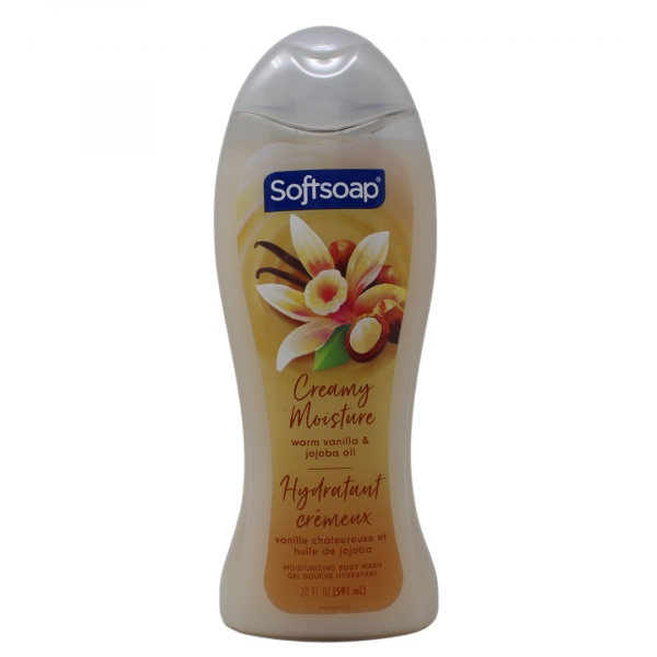 Softsoap Warm Vanilla & Jojoba Oil Body Wash - 591ml