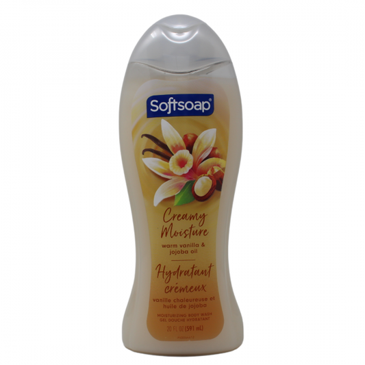 Softsoap Warm Vanilla & Jojoba Oil Body Wash - 591ml