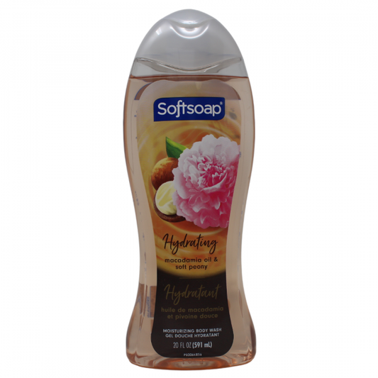 Softsoap Macadamia Oil & Soft Peony Hand Soap - Luxurious Hydration