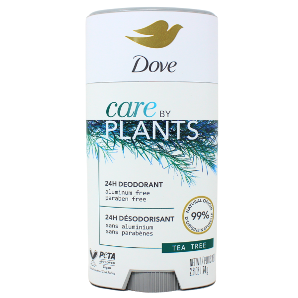 Dove Tea Tree Deodorant Stick - 74g - Natural Protection