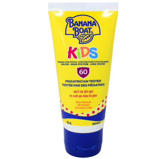Banana Boat Kids Sunscreen Lotion SPF 60 - 90ml: Gentle Sun Protection