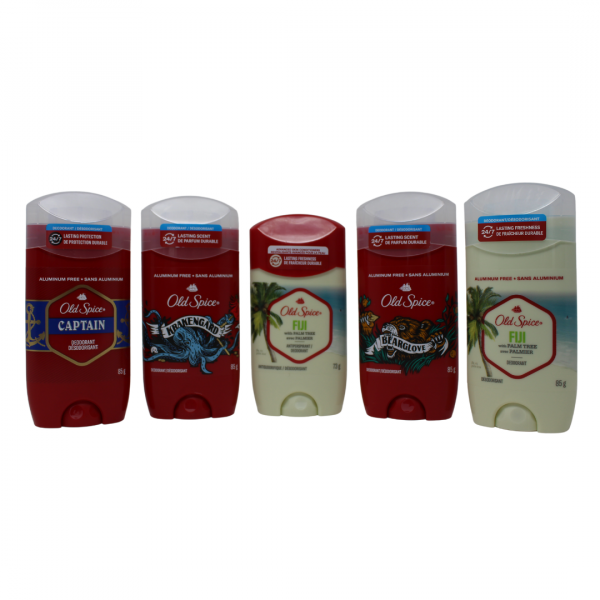 Old Spice 3IN1 Deodorant - 92ct Display: Conquer Odor with Confidence