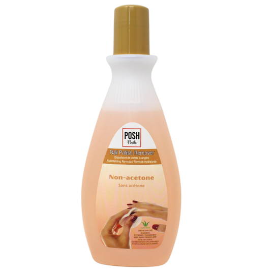 Posh Nails Non-Acetone Polish Remover 236ml - Gentle & Effective