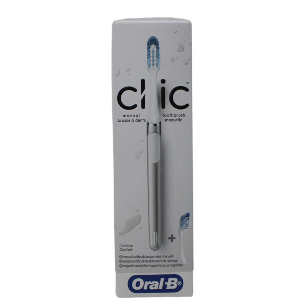 Oral-B Clic Chrome Toothbrush: Experience the Difference