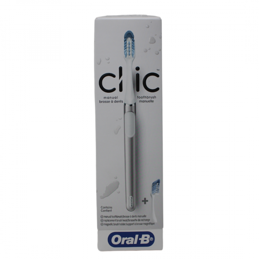 Oral-B Clic Chrome Toothbrush: Experience the Difference