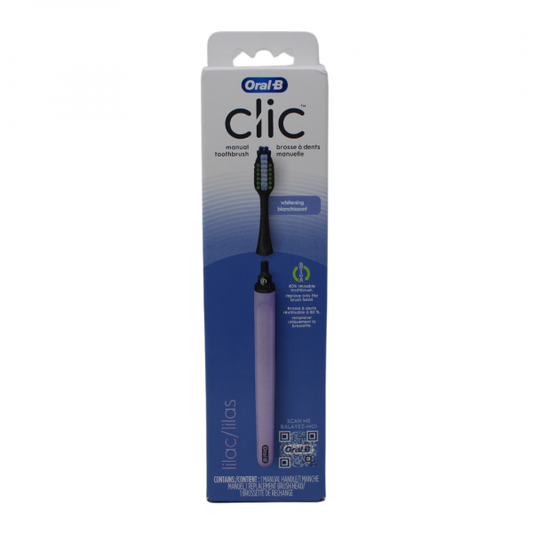 Oral-B CLIC Lilac Toothbrush: Reinvent Your Smile, Refine Your Routine