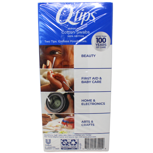Q-Tips 170ct Cotton Swabs - Gentle & Reliable Cleaning
