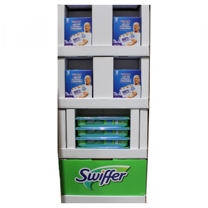 Swiffer & Mr. Clean 106ct Display - Ultimate Cleaning Power