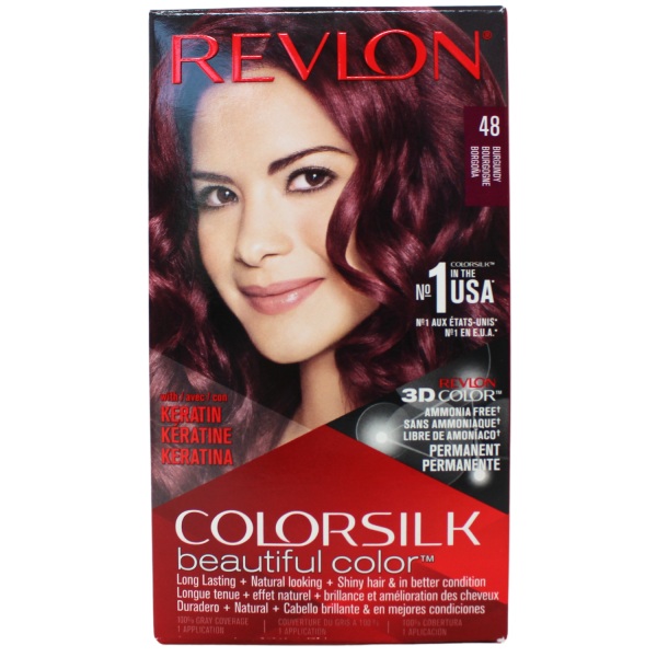 Revlon Colorsilk Burgundy Hair Color - Rich, Vibrant, and Long-Lasting
