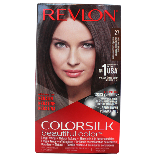 Revlon Colorsilk #27 Deep Rich Brown - Radiant Hair Color