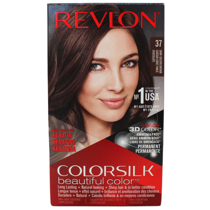 Revlon ColorSilk #37 Dark Golden Brown - Radiant Hair Color
