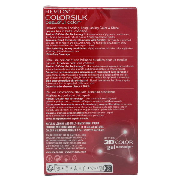 Revlon Colorsilk #43 Medium Golden Brown - Radiant Hair Color