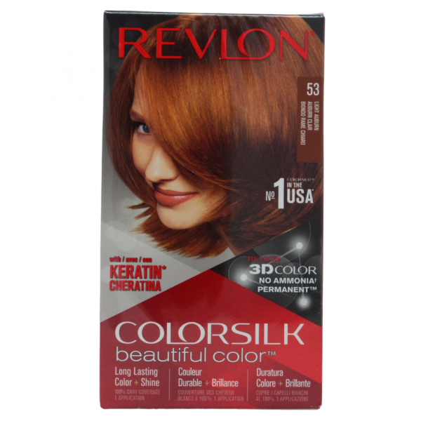 Revlon Colorsilk #53 Light Auburn Hair Color