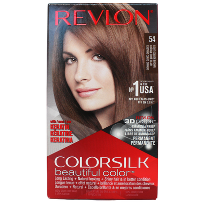 Revlon Colorsilk #54 Light Golden Brown - Radiant Hair Color