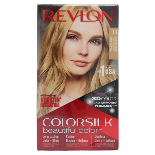 Revlon Colorsilk #73 Champagne Blonde: Radiant, Dimensional Hair Color