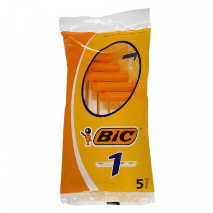 BIC Disposable Razor 5-Pack - Original Smooth Shave
