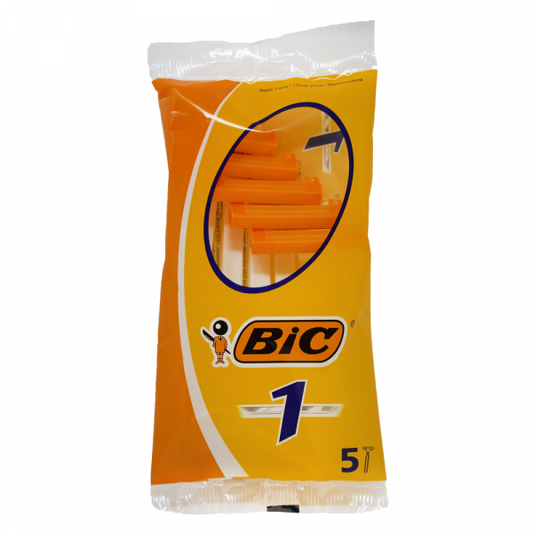 BIC Disposable Razor 5-Pack - Original Smooth Shave
