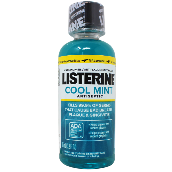Listerine Cool Mint Mouthwash - 95ml - 24 Pack