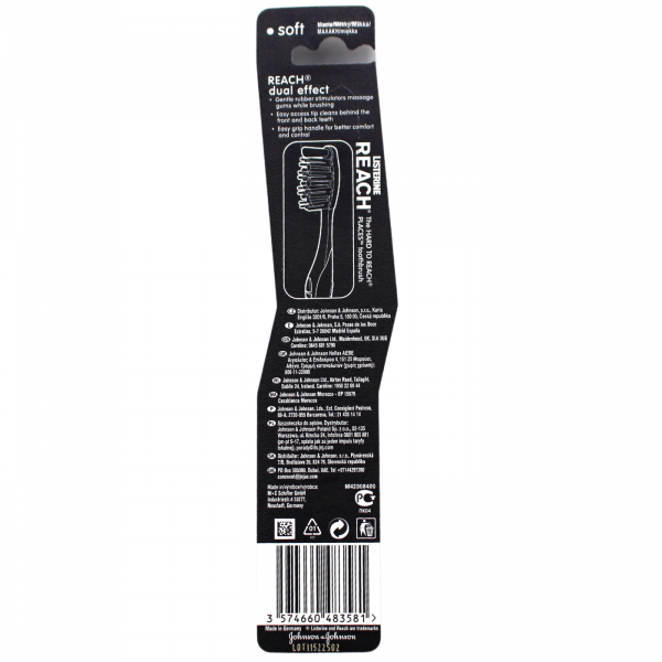 REACH T/B SOFT 12PK DUAL EFFECT