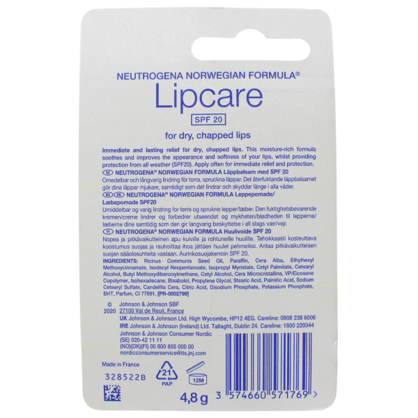Neutrogena Lip Balm - Intense Moisture & Protection
