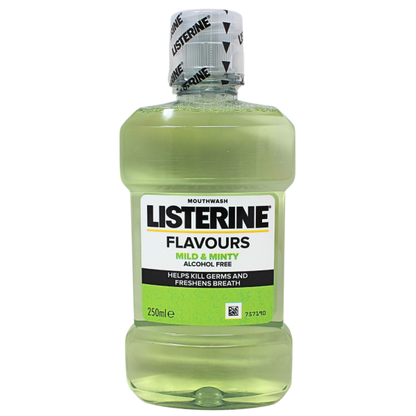 Listerine Mild & Minty Mouthwash 250ml - Gentle Freshness