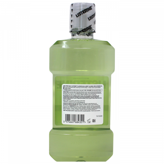 Listerine Mild Mint Mouthwash 500ml - Gentle Oral Care