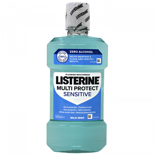 LISTERINE Sensitive Mild Mint Mouthwash 500ml