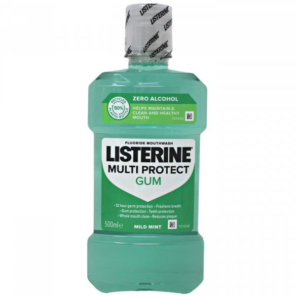 LISTERINE Gum Therapy Mild Mint Mouthwash - 500ml