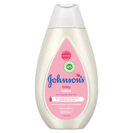 Johnson's Baby Coconut Lotion 300ml - Nourishing Hydration for Delicate Skin (6 Pack)