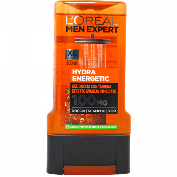L'OREAL EXPERT B/W 300ML MEN HYDRA ENERGETIC(IT)/6