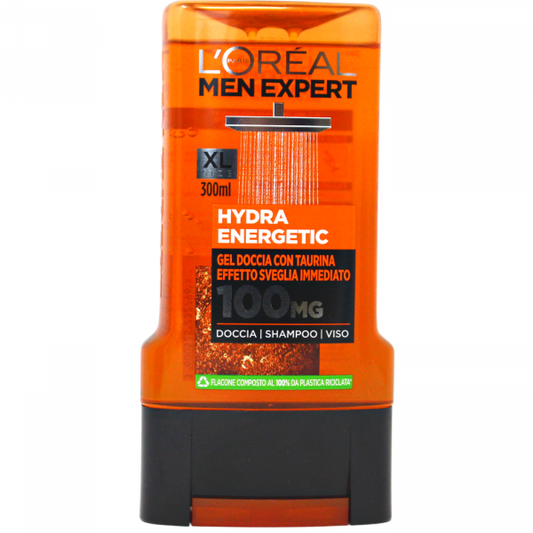 L'OREAL EXPERT B/W 300ML MEN HYDRA ENERGETIC(IT)/6