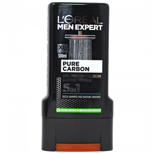 L'Oreal Expert B/W 300ml Men 5in1 Pure Carbon