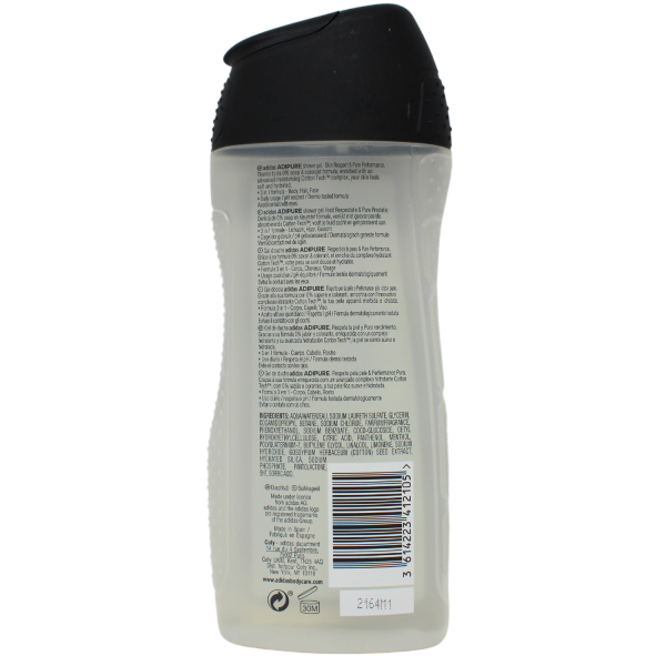 Adidas B/W 250ml 3in1 Cotton Tech - Creative & Detailed