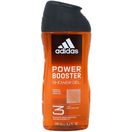 Adidas Black & White 3in1 Men Power Booster - 250ml (6 Pack)