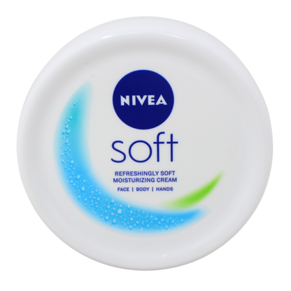NIVEA Cream 200ml Soft - Deeply Moisturizing for Soft, Supple Skin