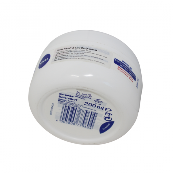 NIVEA Repair & Care Cream - 200ml - Deeply Moisturizing & Protective