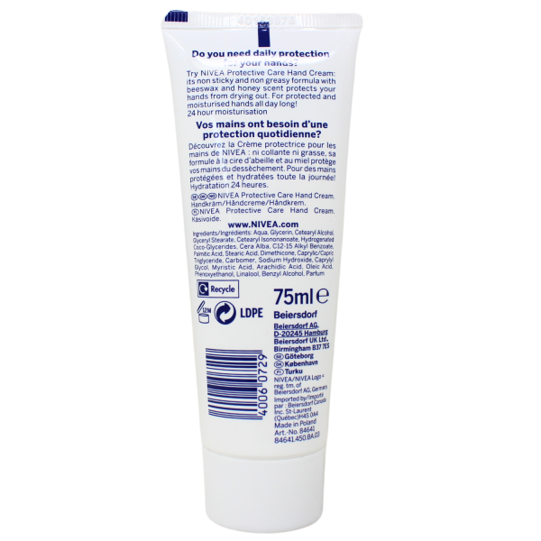 NIVEA Cream 75ml - Classic Moisturizing Skin Care