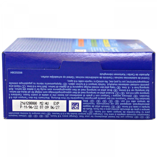 Tampax Super Plus Absorbency Tampons - 20 Count for Heavy Flow Protection