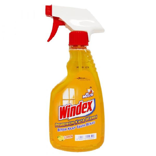 Windex 500ml & Mr. Muscle Lemon - Powerful Cleaning Bundle
