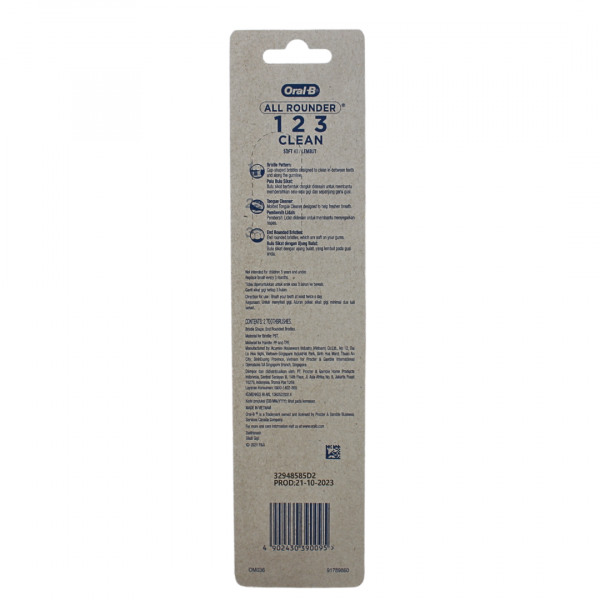 Oral-B Soft Toothbrush 2-Pack (12 Units) - All Rounder/8