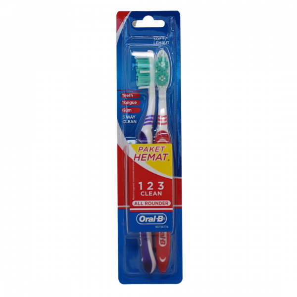 Oral-B Soft Toothbrush 2-Pack (12 Units) - All Rounder/8