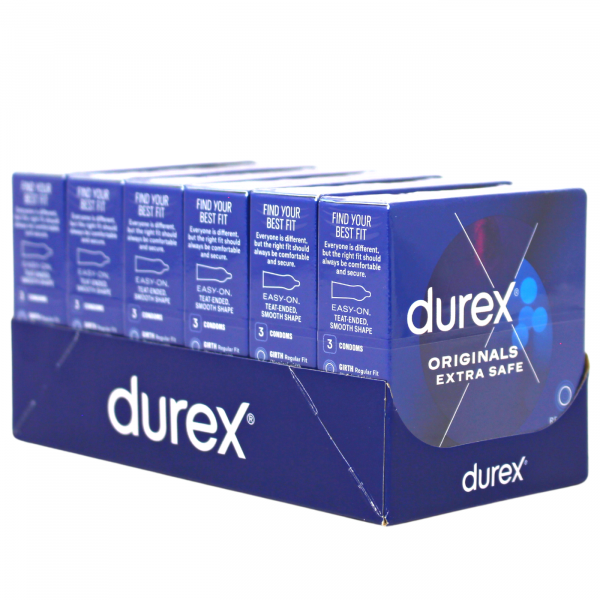 Durex Extra Safe Condoms - 3 Count Pack