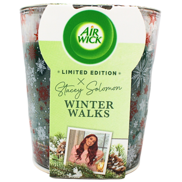 Air Wick Candle 105g Winter Walks Pine Scented - Woodland Freshness