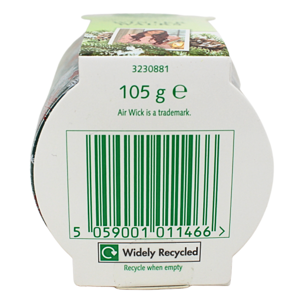 Air Wick Candle 105g Winter Walks Pine Scented - Woodland Freshness