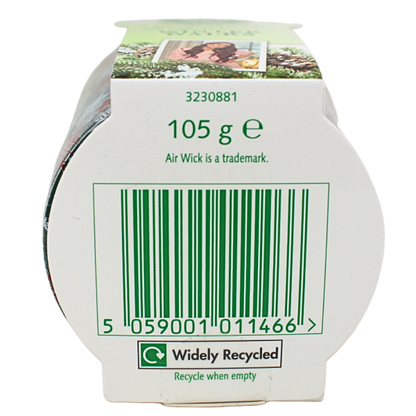 Air Wick Candle 105g Winter Walks Pine Scented - Woodland Freshness