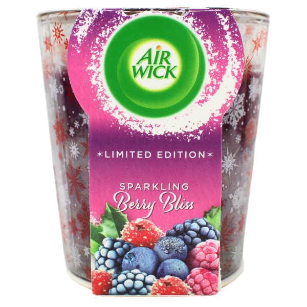 Air Wick Candle 105g - Berry Bliss - Indulge in Sweet Fragrance